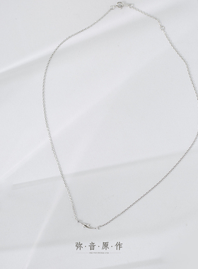 弥音原作银项链短款女海豚锁骨