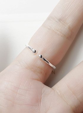 《弥音原作》心跳曲线戒指s925