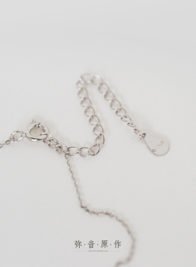 弥音原作暗夜恶魔色彩女蝙蝠项链