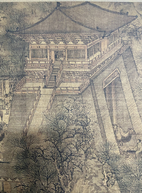 清明上河图 张择端 绢本手卷人物复制画宋画名画临摹欣赏装饰送礼