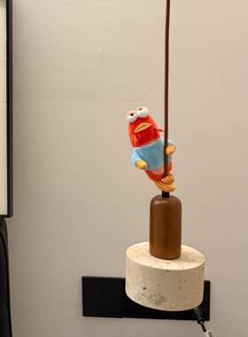 比奇堡居民吊灯装饰玩偶挂件客厅卧室吊灯挂件创意床头灯装饰遮丑