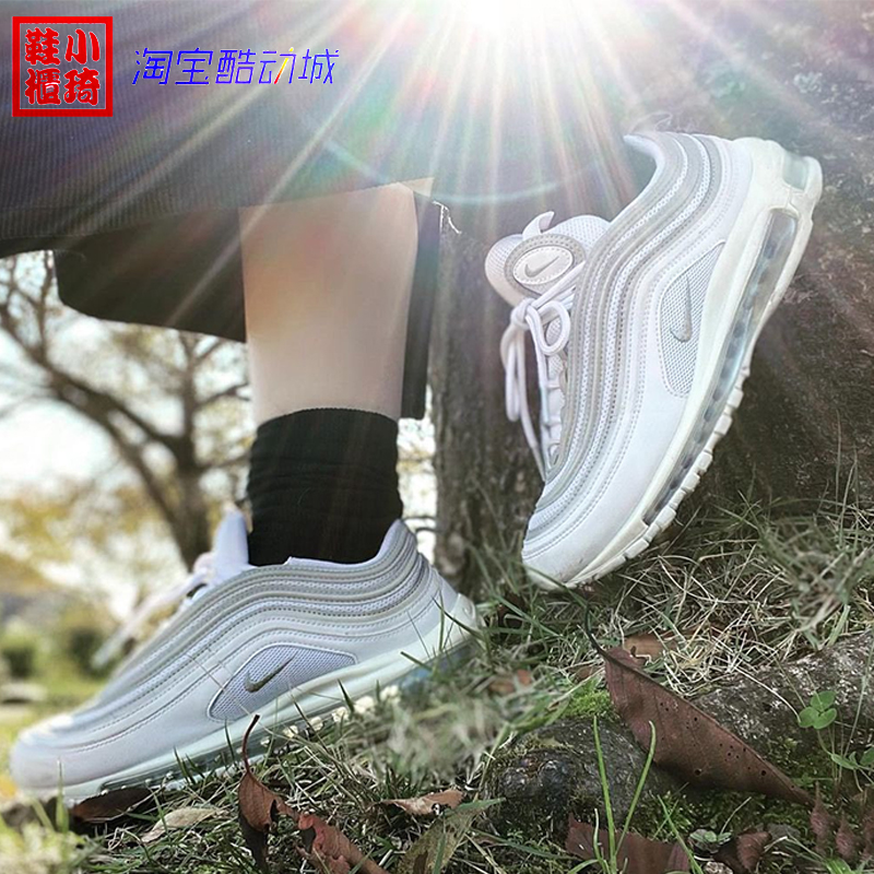 [小琦鞋柜]Nike Air Max 97白粉子弹跑鞋921733-104 917646-500-图0