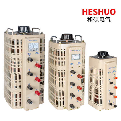 全铜调压器380三相接触式3/6/9/15/20/30/50/60KW变压器0-430/500-图3