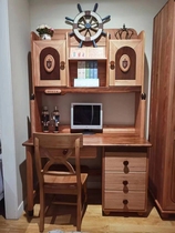 Double eleven new full solid wood red sandalwood children desk study desk computer desk