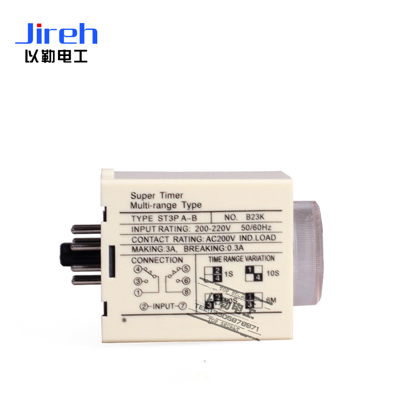 通电延时 延迟断电时间继电器 JSZ3 ST3PA B C D AC220V 24V 36V