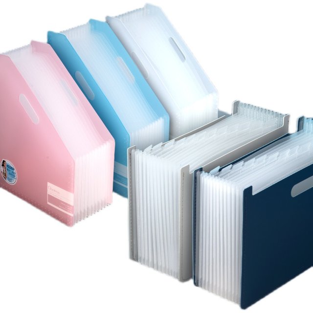 Deli vertical desktop organ bag large capacity
