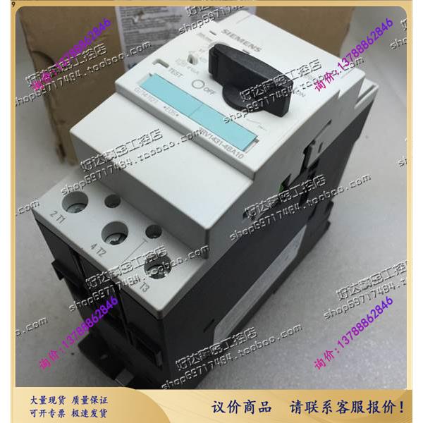 3RV1431-4BA10/4AA10/4DA10/4EA10/4FA10/4HA10断路器 - 图1