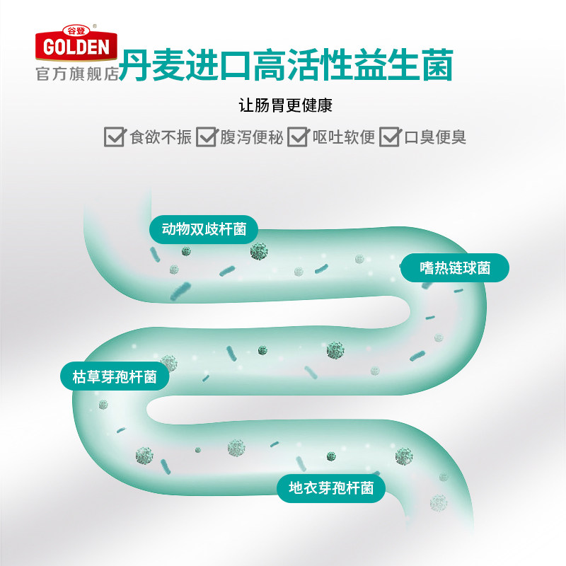 谷登益生菌调理肠胃幼犬保健营养通用复合天然肠胃宝犬用宠物食品,淘宝优惠券,粉丝福利购,淘宝优惠卷