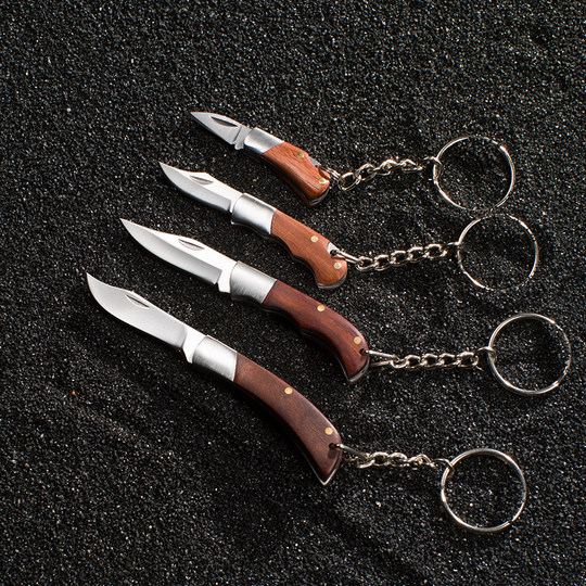 迷你刀挂扣小刀拆快递刀折叠小刀袖珍你钥匙扣刀随身精品小礼物刀