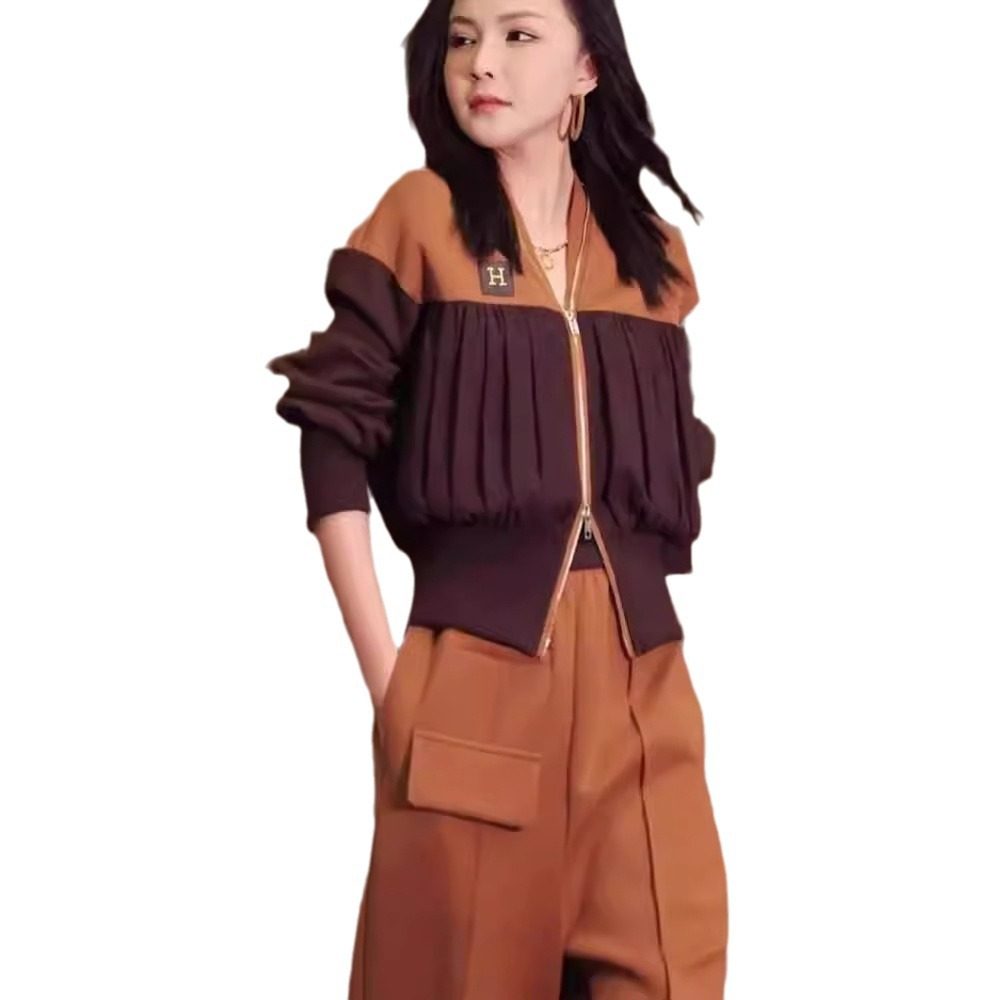 欧货休闲运动套装女秋季时尚感设计感港风卫衣两件套,淘宝优惠券,粉丝福利购,淘宝优惠卷