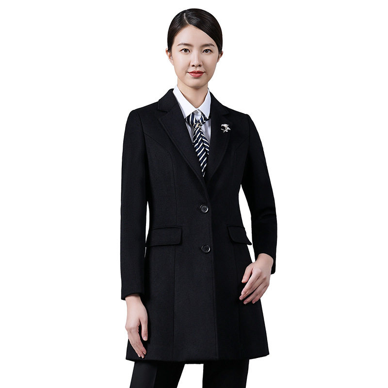 职业装毛呢大衣女中长款修身呢子羊毛大衣工作服加厚保暖冬,淘宝优惠券,粉丝福利购,淘宝优惠卷
