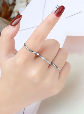 特大号戒指钛钢三生三世胖妹戒指