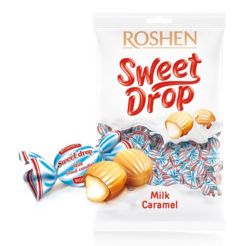 乌克兰进口如胜滴滴香夹心牛奶奶油夹心硬糖太妃糖喜年货糖果零食,淘宝优惠券,粉丝福利购,淘宝优惠卷