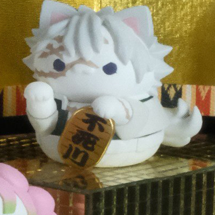 MegaHouse日本正版 鬼灭之刃 伊之助 恋柱 霞柱 招财猫02手办盒蛋,淘宝优惠券,粉丝福利购,淘宝优惠卷