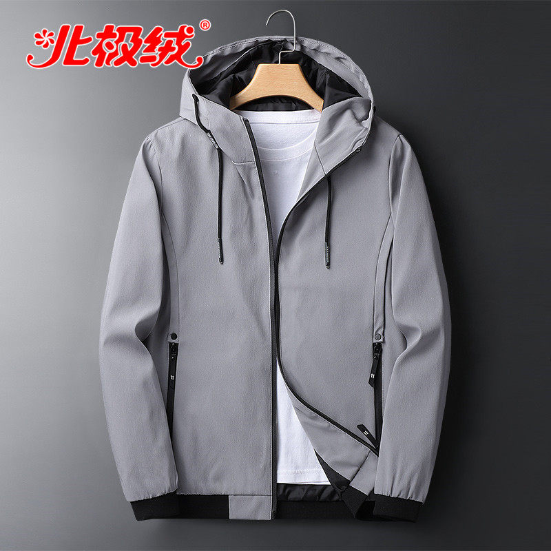 北极绒男士2020年秋季新款连帽夹克 北极绒扉比夹克