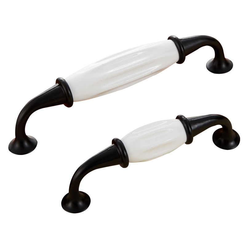 拉手陶瓷田园仿古裂纹欧式金色现代简约衣橱柜门厨房柜子抽屉把手,淘宝优惠券,粉丝福利购,淘宝优惠卷