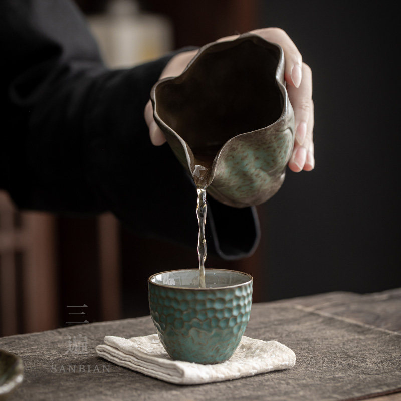 景德镇复古陶瓷公道杯无釉柴烧自然落灰窑变茶具手工日式分茶器,淘宝优惠券,粉丝福利购,淘宝优惠卷