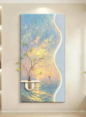 水培绿植立体砂岩挂画壁画