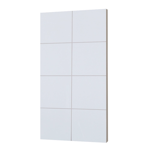 ЛЮБАРА Слот маленькая белая кирпичная настенная плитка