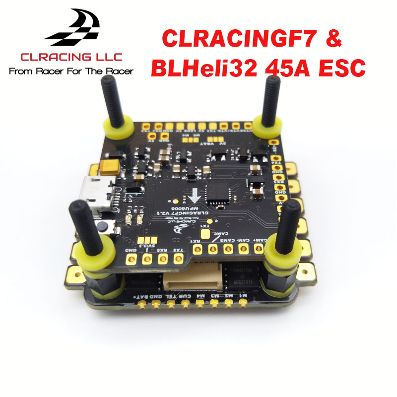 竞速FPV穿越机飞塔 CLRACINGF7飞控 BL32位四合一电调45A OSD - 图0