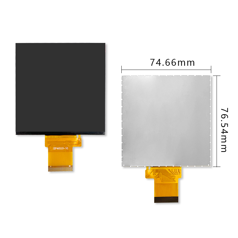 4寸TFT液晶显示屏4.0寸480X480LCD彩屏高清IPS方屏全视角RGB接口 - 图3