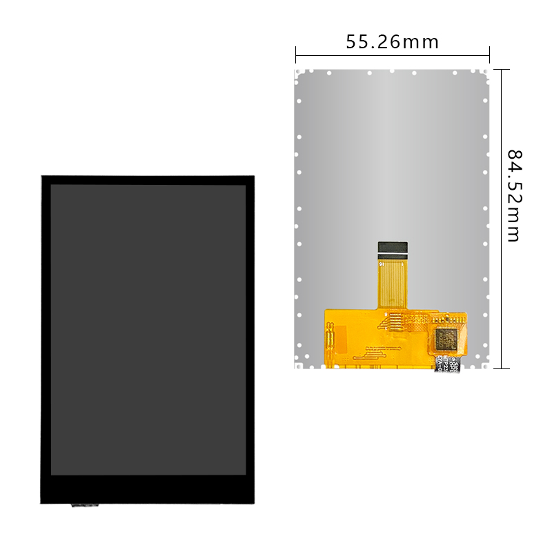 3.5寸TFT液晶显示屏IPS全视角带5点电容触摸SPI串口LCD彩屏GT911 - 图2