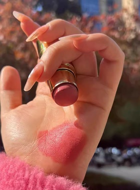 哑光不掉色胭脂棒双头腮红棒圣希