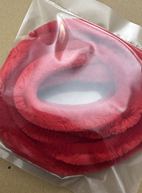 NAFT#化纤款20mm直径加密加绒毛根扭扭棒2.4米装