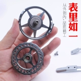 Haisheng Hy Lightweight All -МАТАЛЬНАЯ ПЕРЕДАЧА РЫБА Рыба Рыба, демонстрируя ультра -световое рулевое колесо плюс колесо
