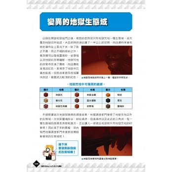 台版 我的 Minecraft DIY大事典地狱探险队 Lets GO 游戏攻略教程指南提高游戏乐趣益智趣味生活风格类书籍