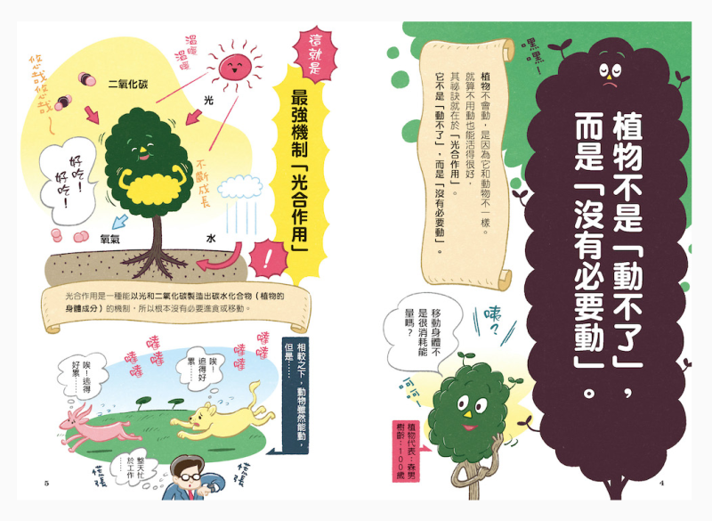 【预售】台版 好奇孩子大探索 小熊 菅原久夫 详述96种让人跌破眼镜的植物课外读物人气插画绘本儿童书籍