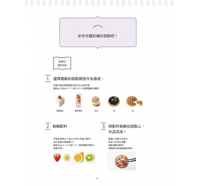 【预售】台版 袖珍甜点黏土手作课 超可爱的迷你size 蛋糕甜点学做面包 美食烘焙书籍 EB新手作 - 图2