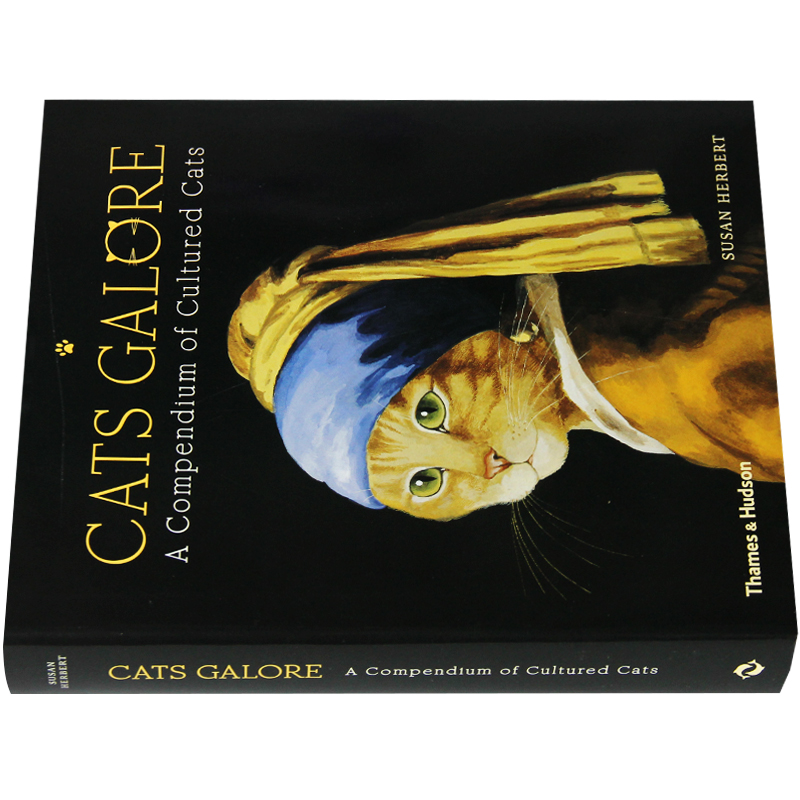 【特价清仓】Cats Galore 猫 嘉豪 家猫概要 名画名猫大师作品集 艺术绘画画册书籍 - 图1