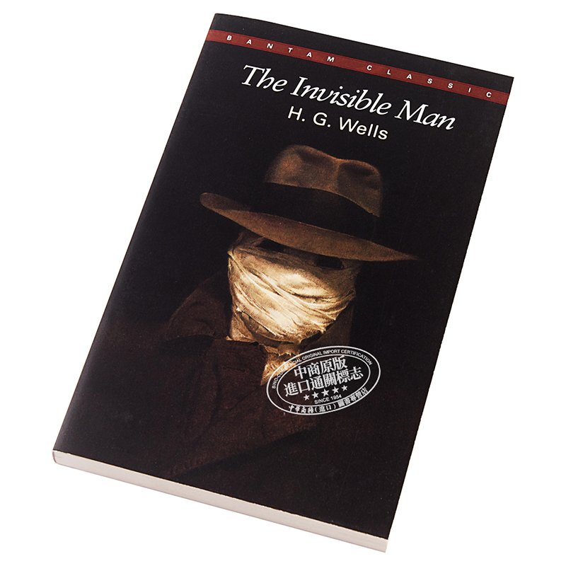 现货 【中商原版】隐身人英文原版小说 The Invisible Man 英文原版书 H.G. Wells 乔治·威尔斯 - 图1