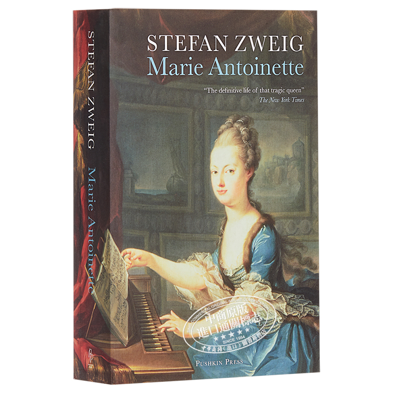 现货 茨威格 断头王后 玛丽王后的 后岁月 豆瓣阅读 英文原版 Marie Antoinette Stefan Zweig【中商原版】