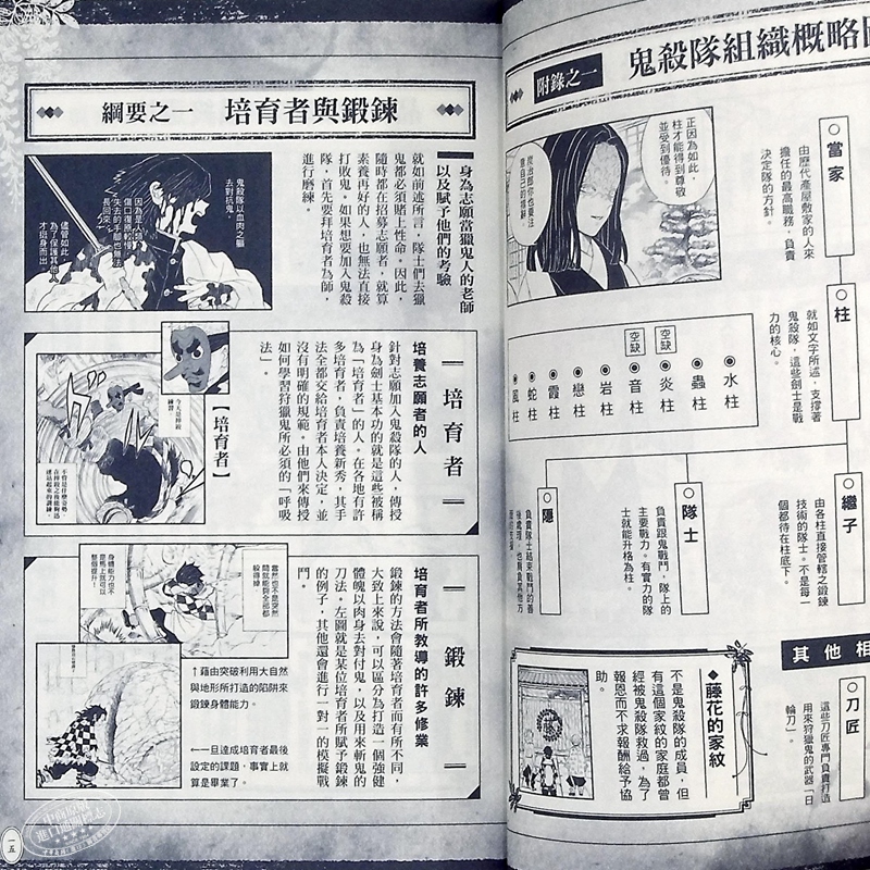 现货 漫画 鬼灭之刃公式漫迷手册 鬼杀队见闻录 吾峠呼世晴 台版漫画书 东立出版【中商原版】 - 图2