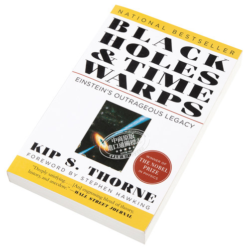 Black Holes Time Warps 英文原版 黑洞和时间扭曲 爱因斯坦的惊人遗产 Kip Thorne 【中商原版】 - 图1