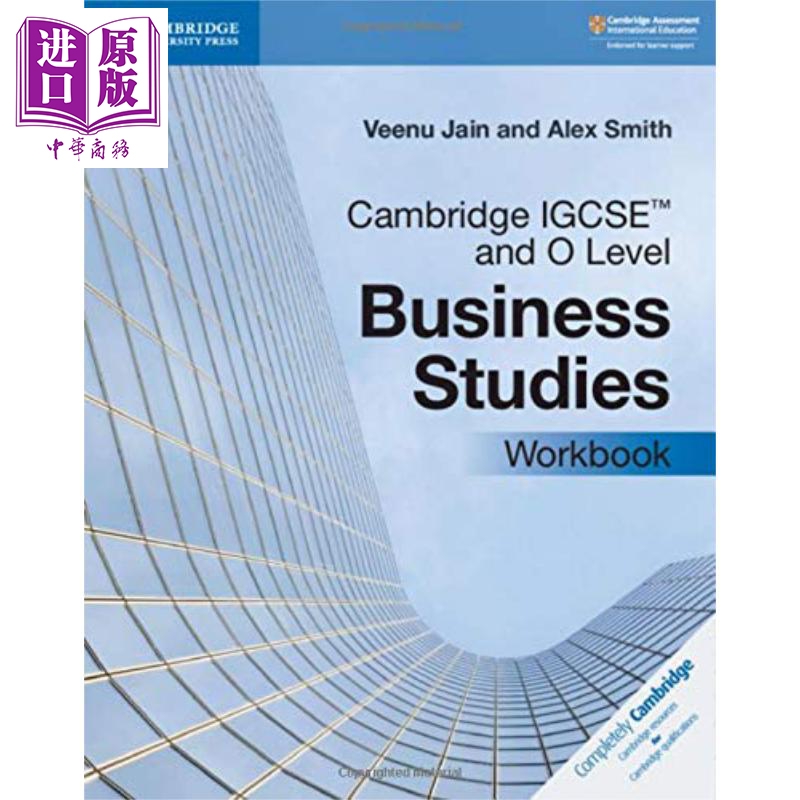 现货 Cambridge IGCSE&O Level Business Studies Revision Guide/Workbook 新剑桥商业研究课程复习指南/练习册可选【中商原版】 - 图1