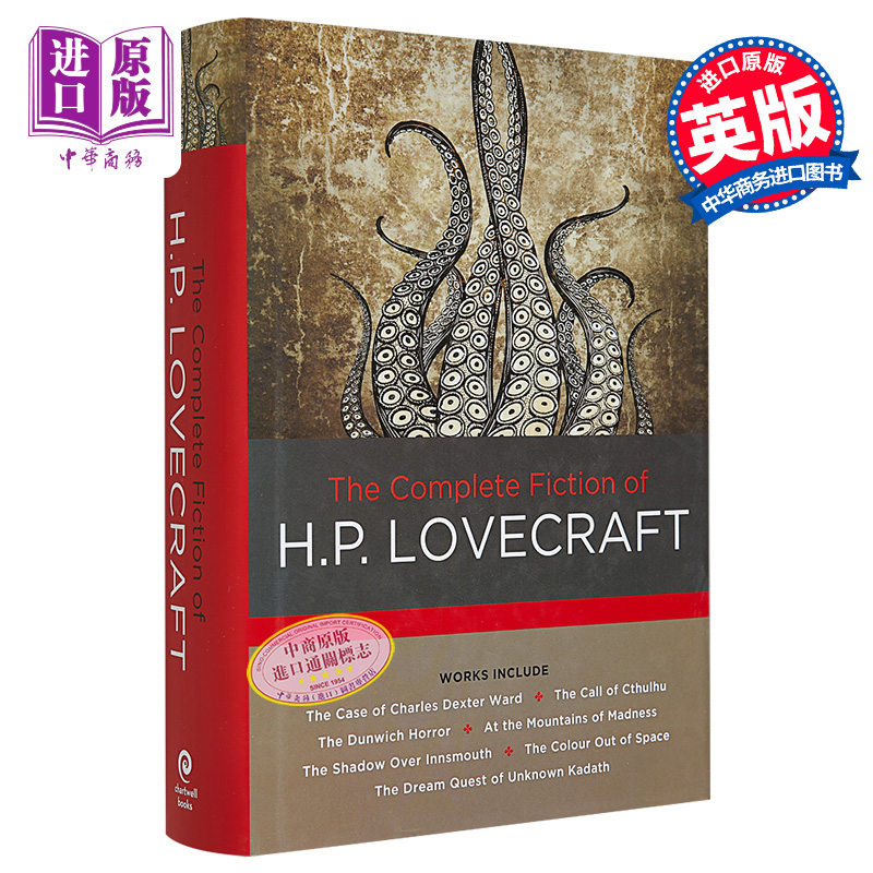 现货克鲁苏神话全集英文原版 Complete Fiction of H. P. Lovecraft克苏鲁神话克苏鲁的呼唤恐怖小说怪奇小说【中商原版】-图0