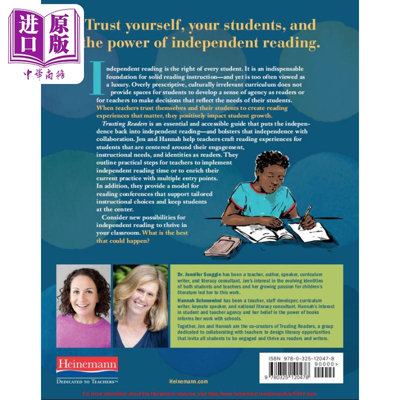 现货 美国海尼曼教师提升系列 Heinemann Trusting Readers Powerful Practices for Independent Reading - 图3