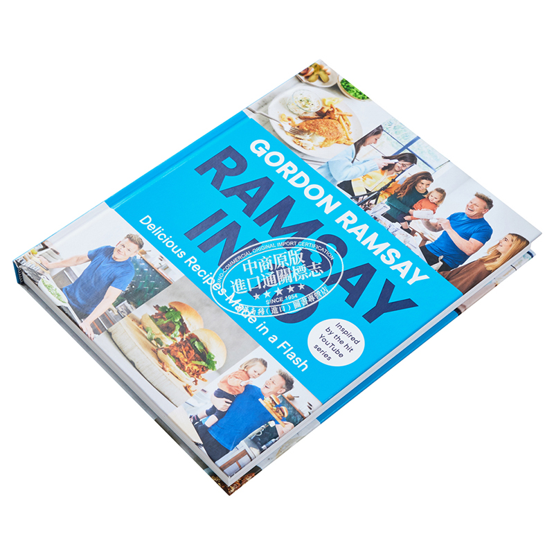 现货戈登拉姆齐10分钟速成料理英文原版 Ramsay in 10 Delicious Recipes Made in a Flash Gordon Ramsay【中商原版】-图1