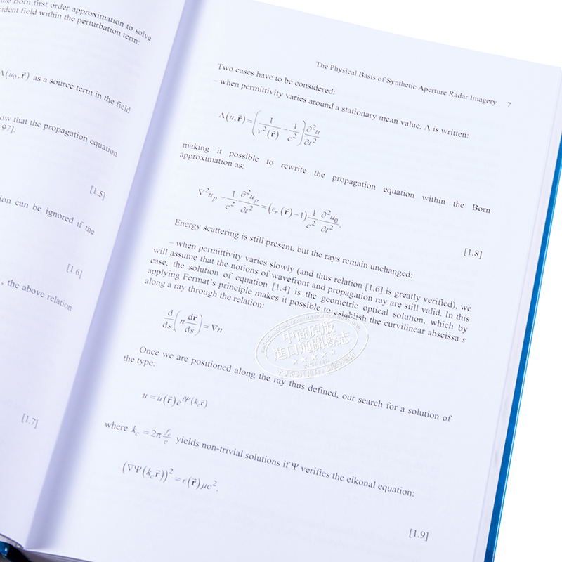 现货 合成孔径雷达图象处理 Processing Of Synthetic Aperture Radar (Sar) Images 英文原版 Henri Maitre 中商原� - 图2