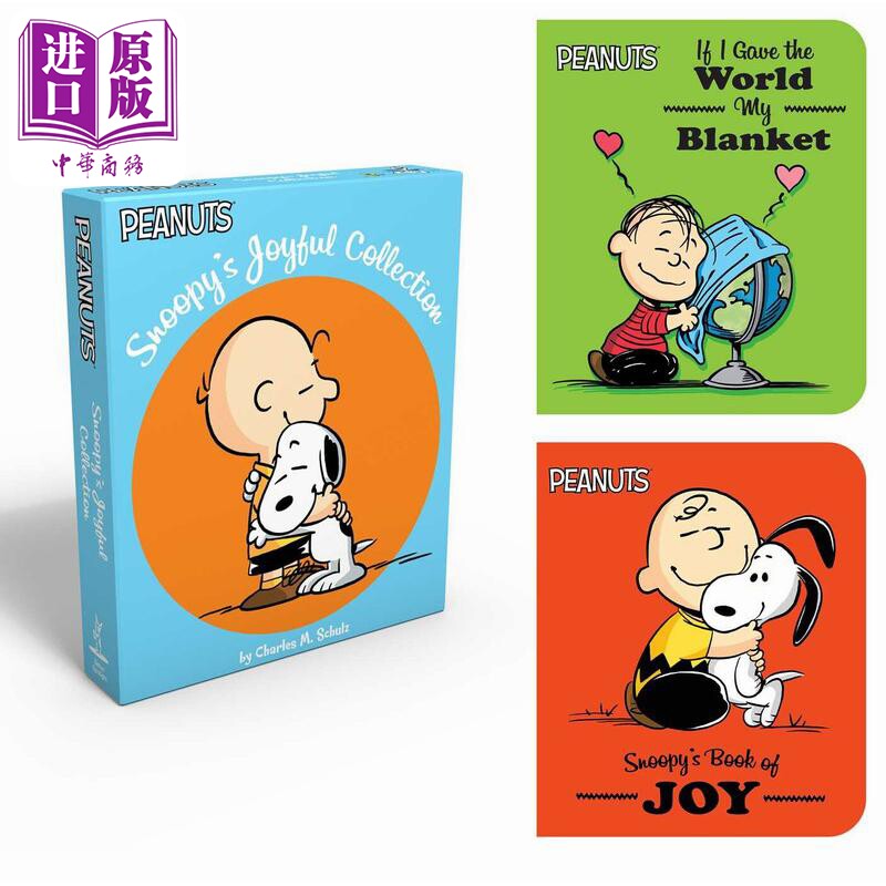 史努比开心故事合集 Snoopys Joyful Collection Boxed Set 英文原版 儿童卡通动画 花生漫画图画书 进口童书读物【中商原版?