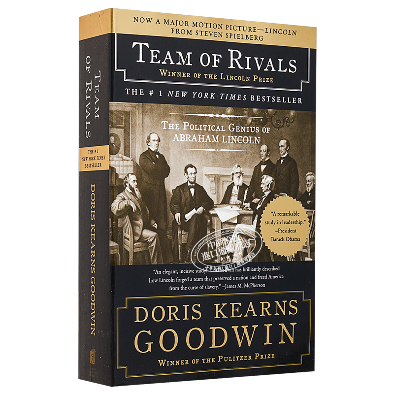 林肯与劲敌幕僚仁者无敌 Team of Rivals亚伯拉罕林肯 Political Genius of Abraham Lincoln英文原版 Doris K Goodwin【?-图3