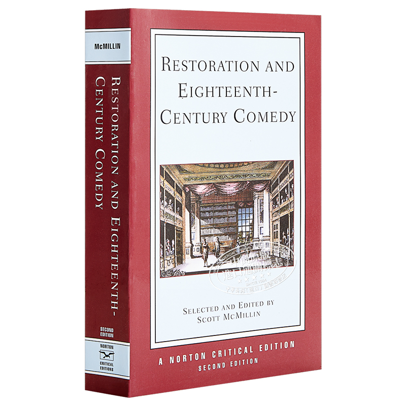 Restoration And Eighteenth Century Comedy 英文原版复辟时期和18世纪喜剧诺顿文学解读系列scott Mcmillin 中商原版 Restoration And Eighteenth Century Comedy 英文原版复辟时期和18世纪喜剧诺顿文学解读系列scott Mcmillin 中商原版