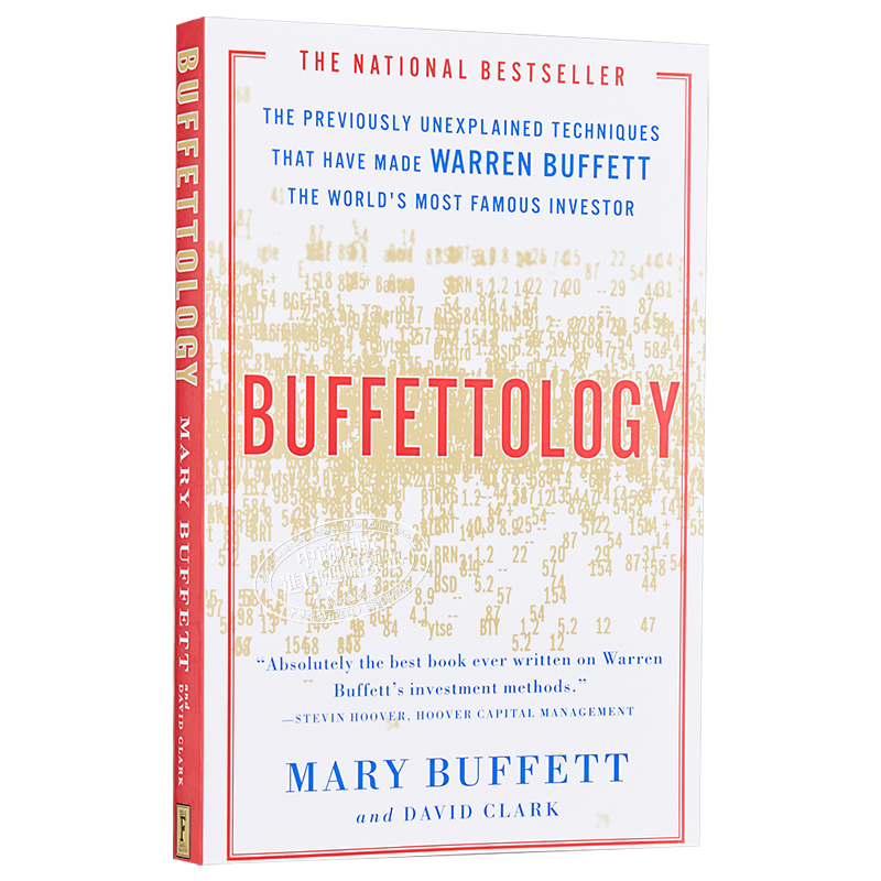 预售 【中商原版】巴菲特学 英文原版 Buffettology Mary Buffett Scribner 金融经济读物 - 图3