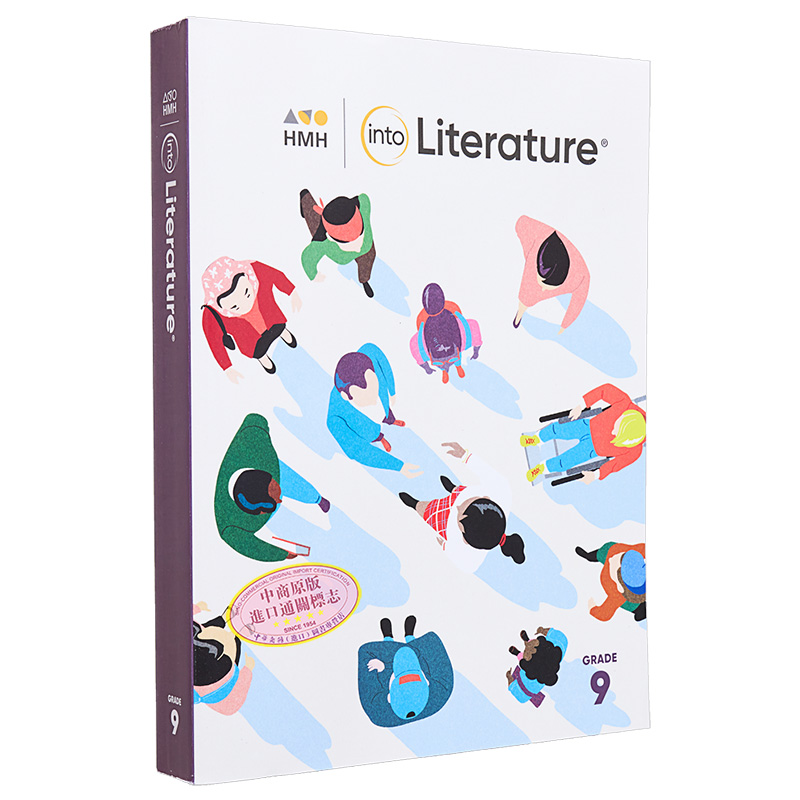 美国HMH Into Literature Student Edition Softcover Grade 9中学初中文学学生书九年级英语阅读英文原版图书【中商原版】-图3