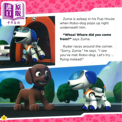Paw Patrol Pups Save Ryders Robot 汪汪队历险记3 英文原版进口图书 儿童绘本 故事图画书 Nickelodeon【中商原版】 - 图3
