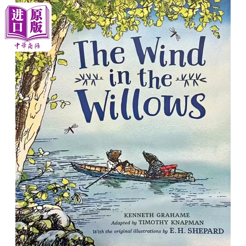 Wind in the Willows谢泼德插画版:柳林风声英文原版进口图书儿童文学故事图画书精品童书儿童读物经典【中商原版】-图3