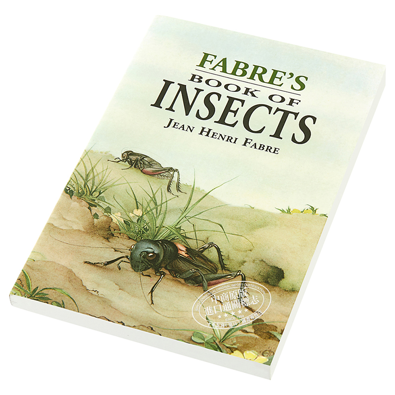 预售 昆虫记原版 法布尔昆虫记 豆瓣高分 英文原版 Fabre's Book of Insects Fabre【中商原版】 - 图1